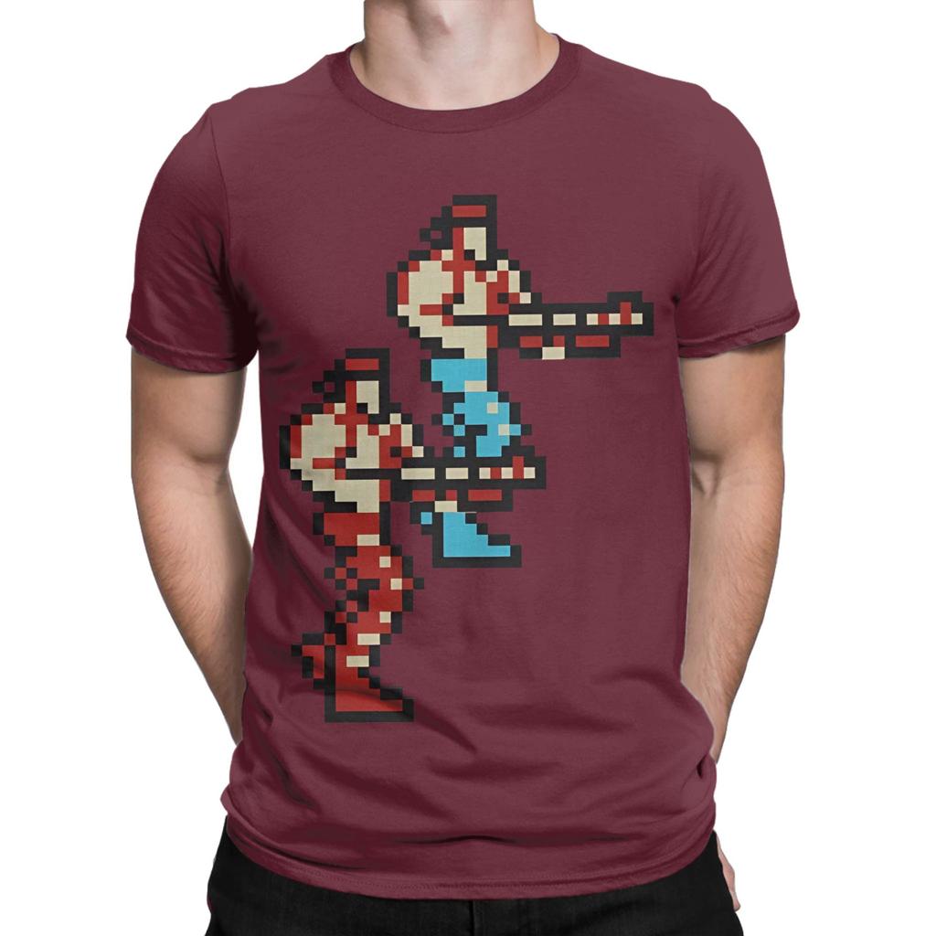 Contra 2 People Funny Graphic 100 Cotton Tshirt Contra Nes Tops Tees For Unisex