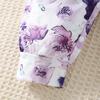 Baby Girl Floral Print Romper Long Sleeve Casual Jumpsuit