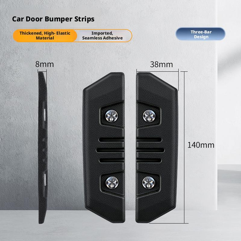 

Thickened Anti-collision Strip 1/2 Pair for Car Door Edge Protection Side Protective Strip and Body Scratch-resistant Sticker