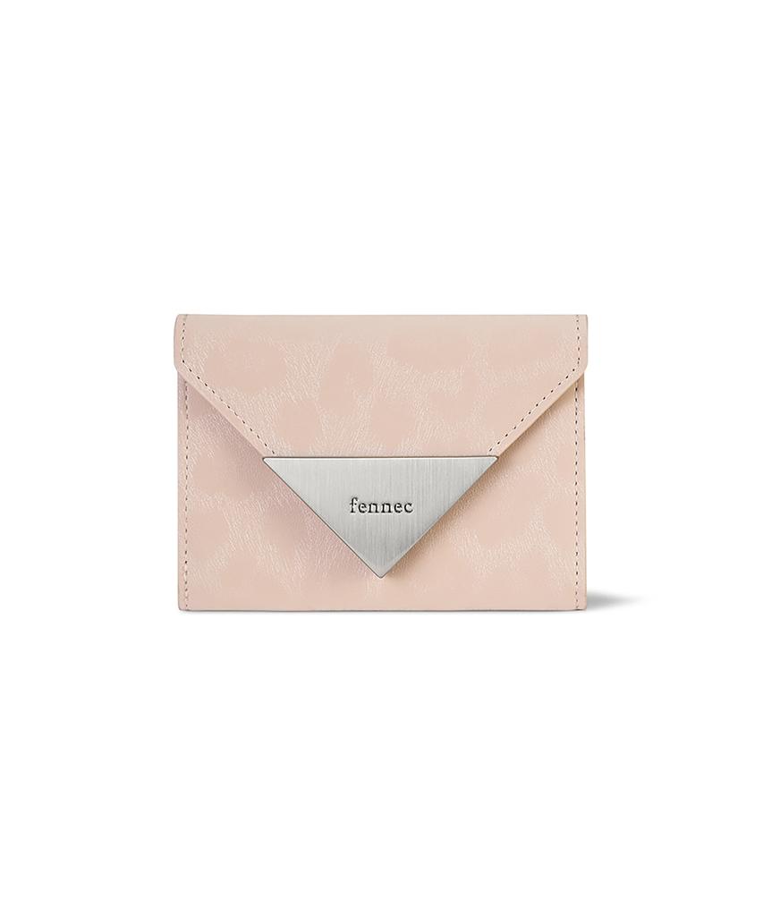 Fennec Matt Triangle Wallet - Leopard Blossom