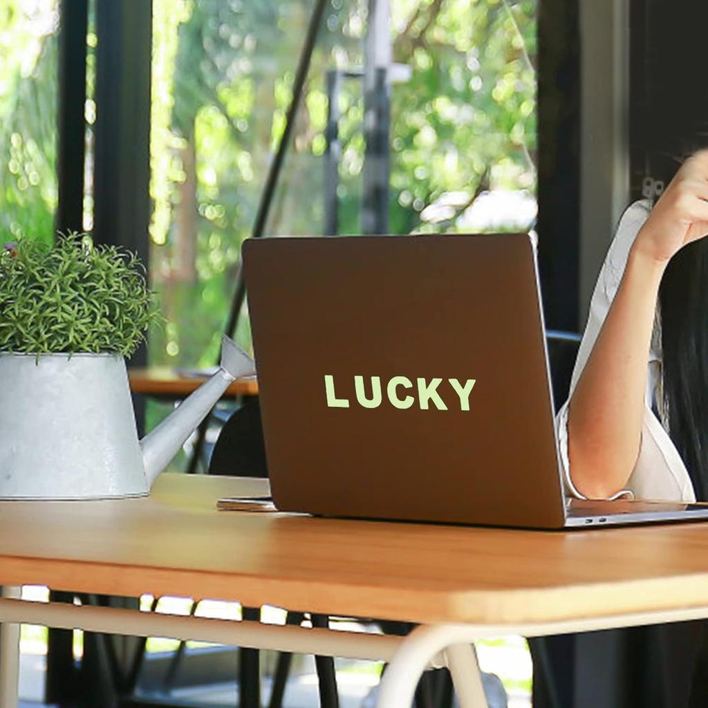 TOMALL 84pcs Glow In The Dark Alphanumeric Luminous Stickers Alphabet Letter Number Set Night Safety Luminous Decals Accessories DIY for Mailbox