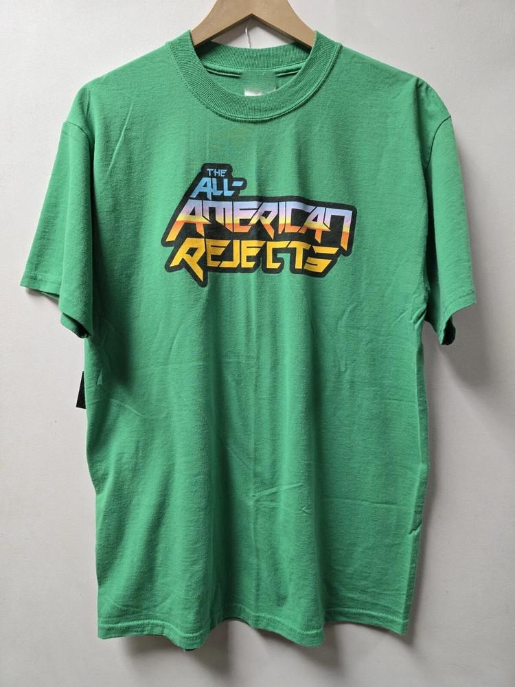 

The All-American Rejects Band Graphic T Shirt Green All Size S to 5XL HH911 Unisex T-Shirt XL