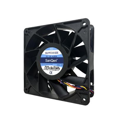 12cm 12V 4.80A PWM Kjølevifte for Ladestolpeskap