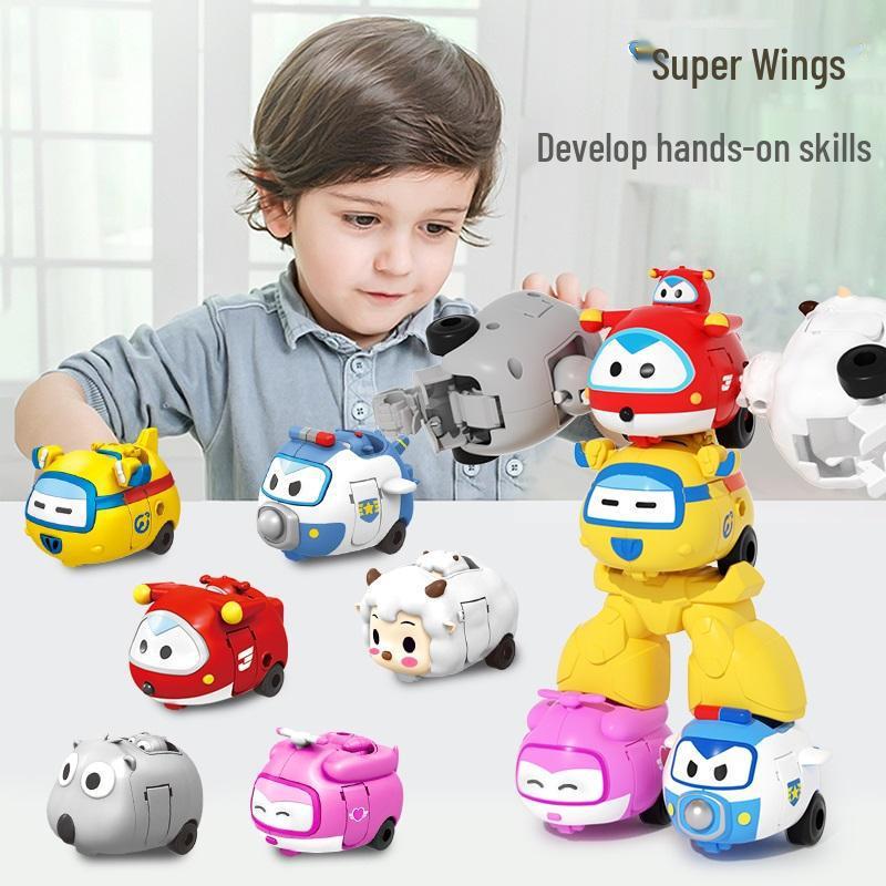 Super Wings Jett & Astra: Transforming Educational Robot Toys for Kids