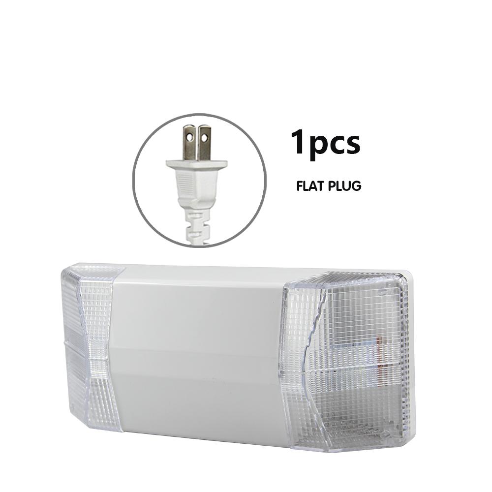 

Emergency Evacuation Light Double Head LED Emergency Light Wall-mounted Rechargeable Fire Fighting Lamps Safety Indicator Light