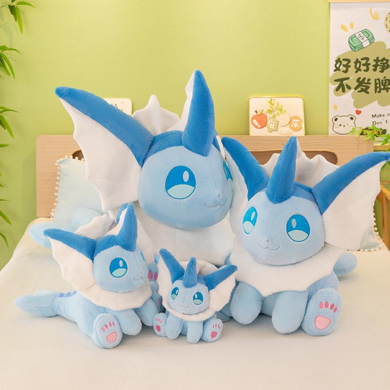 Vaporeon Plush Toy With Short Plush Material For Kids And Collectors