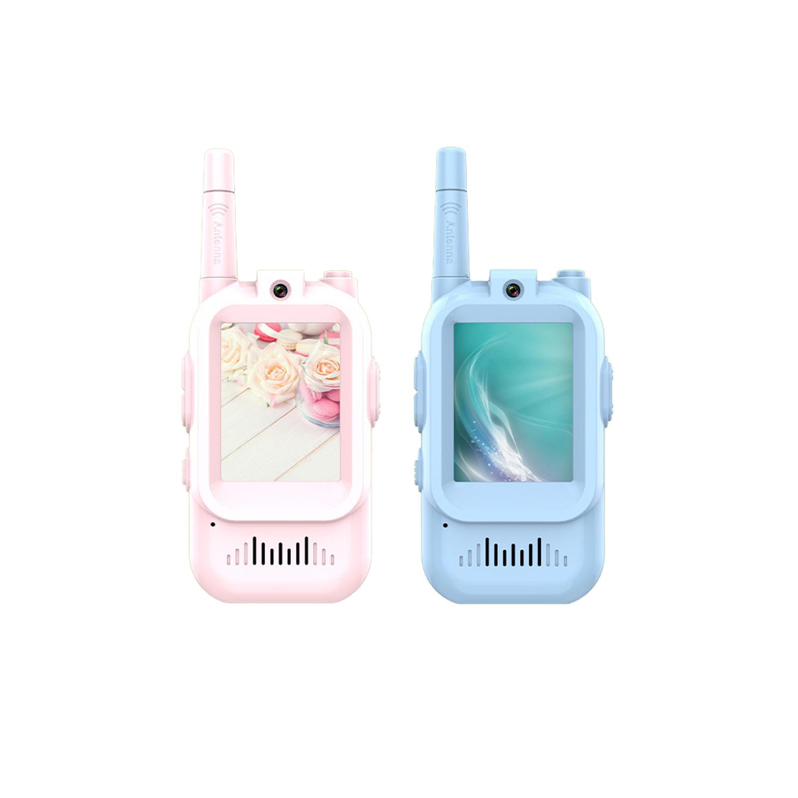 

Детская видео рация, Мультяшный пейджер в подарок, HD звонок, Детские игрушки, Игрушки для родителей и детей One Size