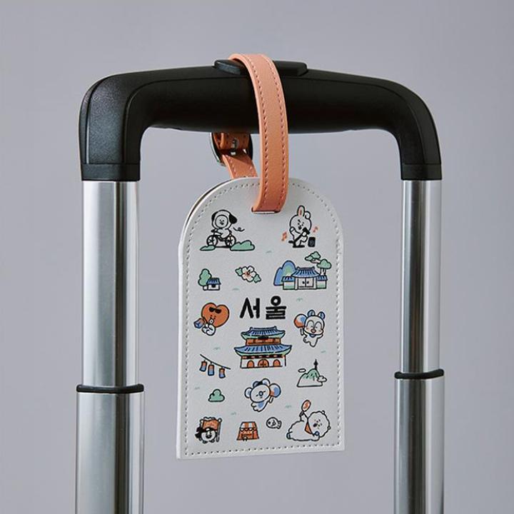 BT21 Seoul Edition Luggage Tag