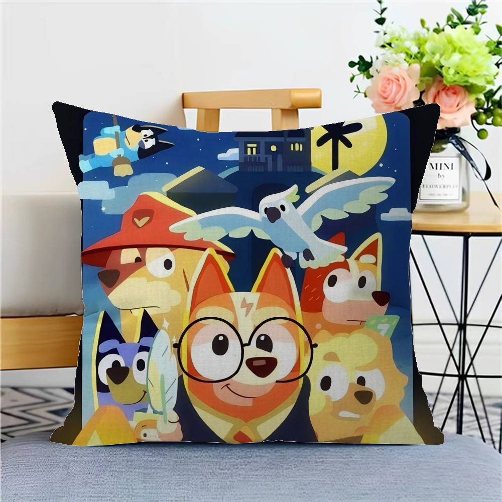 B-Bandit-Cartoon Cushion Cover Car Throw Pillow Case For Sofa Car Christmas Gift 40x40cm 45x45cm