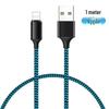 6A High-Speed Braided Nylon 2M Charging Cable for Apple, Android, Huawei, Honor - Type-C
