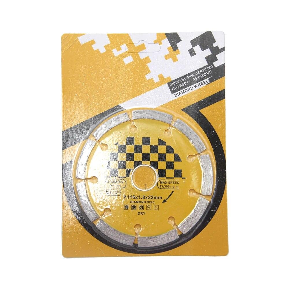 115mm Diamond Dry Grooved Wall Breaking Saw Blade Granite Marble Cutting Blade Concrete Stone Diamond Dry Slicing Tool