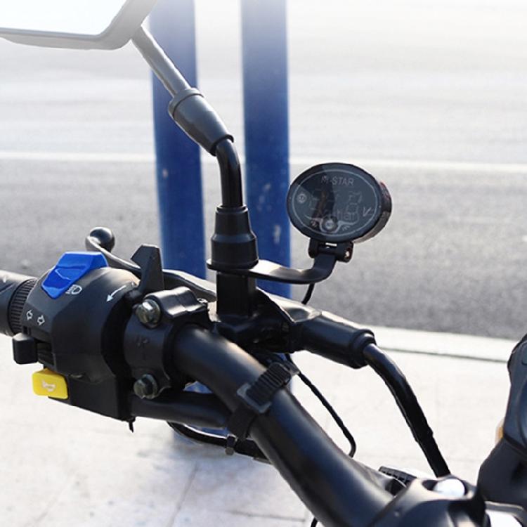 DC 9V-24V Digital Voltage Panel Meter Motorcycle Accessories Voltmeter Gauge