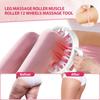 Docemel Massager Roller for Cellulite&Lymphatic Drainage – Fascia Muscle Roller Stick for Legs, Thighs,Calf–Deep Tissue Massage Tool for Pain