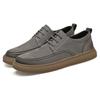 Fashion Luxury Men Casual Leather Shoes Flat Designer Oxford Shoes Breathable Comfy Outdoor Antiskid Genuine Leather Business Shoes New