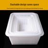 Rectangular Plastic Kitchen Storage & Drain Basket