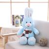 Rabbit Toys Plush Scarf Love Cartoon Animals Fill Doll Xmas Gift Stuffed Garnish
