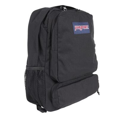JanSport Backpack Doubleton Side Pockets Laptop Sleeve Black JS0A7ZNY