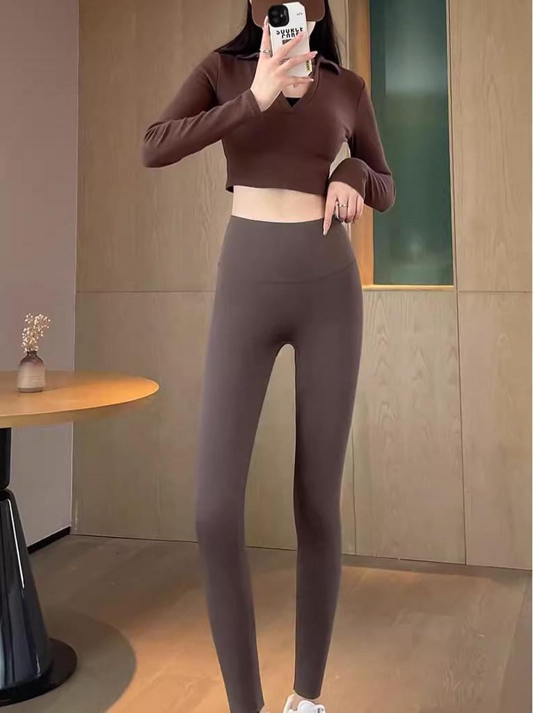 Women's Shark Slimming Yoga Pants - Spring/Summer 2026: Thin Style, Tummy Control, Hip Lift, Perfect for Outdoor Fitness