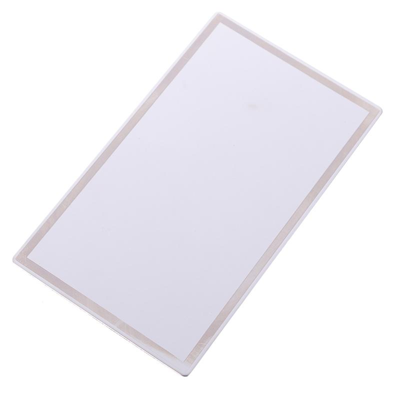 Sun-Shading Visor Makeup Stainless Steel Mirrors Portable Car Interior Mirror