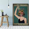 Lose Your Mind Find Your Soul Inspirational Quote Art Retro Poster Prints Abstract Girls Canvas Painting Vintage Home Wall Decor