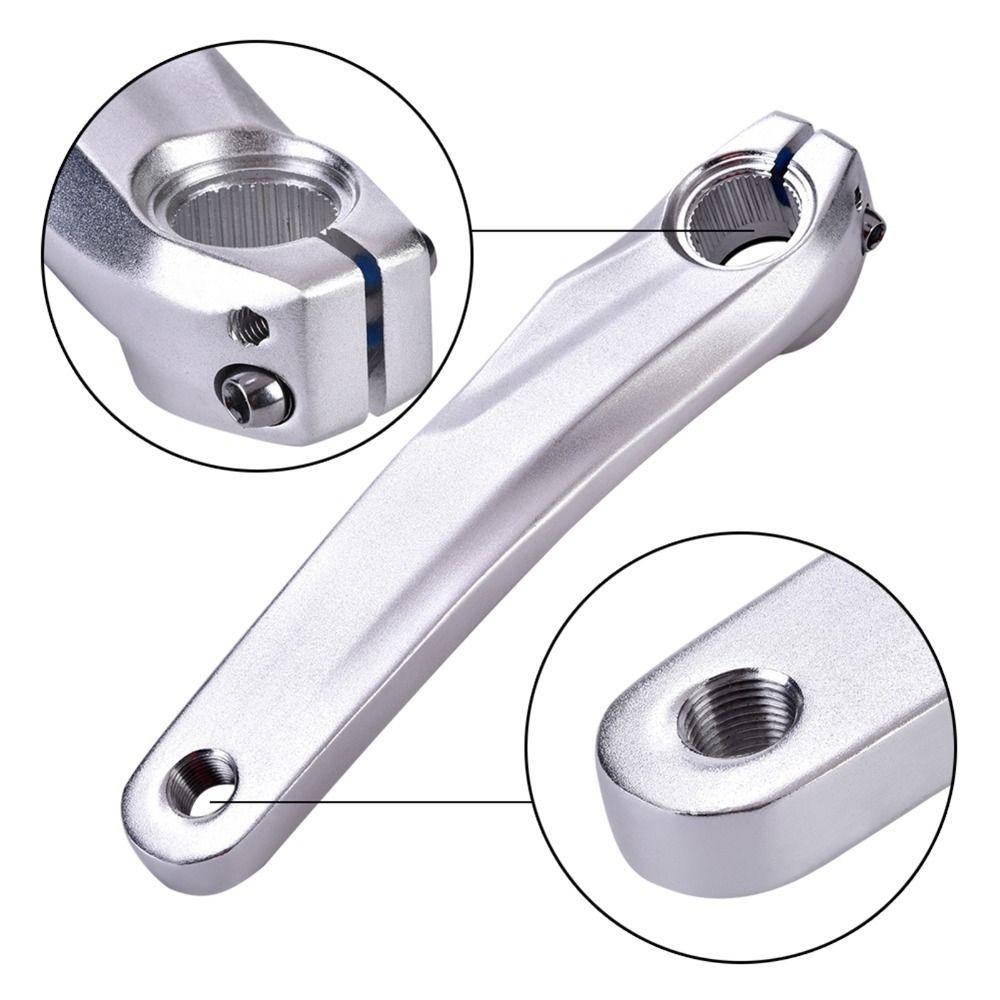 Schwarz Silber Fahrrad Kurbelarm Linker Kurbelarm für für M4050/M590/M610/SLX/XT/XTR Mountainbike