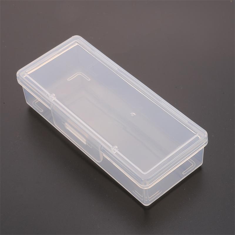 Portable Storage Box Travel Transparent Medicine Box Cotton Swab Holder Case Jewelry Organizer Dust-proof Container Accessories