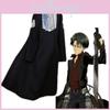 Oddychający czarny płaszcz płaszcz Attack On Titan kostium cosplay dla miłośników anime