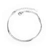 VENTFILLE 925 Sterling Silver Star Love Heart Pendant Round Bead Pearl Bracelet For Girls Sweet Romantic Style Gifts For Lovers