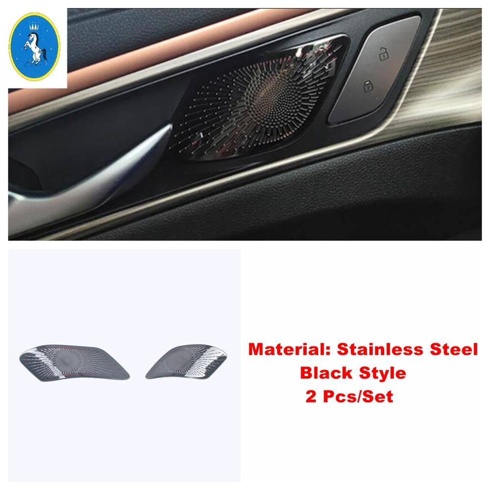 Black Car Dashboard Air AC / Storage Box / Door Handle Bowl Speaker Interior Accessories Cover Trim For Haval Jolion  - 2024