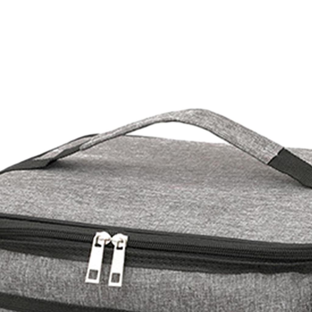 Izolowana torba termiczna Przenośne pudełko na drugie śniadanie Pudełko śniadaniowe Dla dorosłych Tote Organizer Torebka do podróży