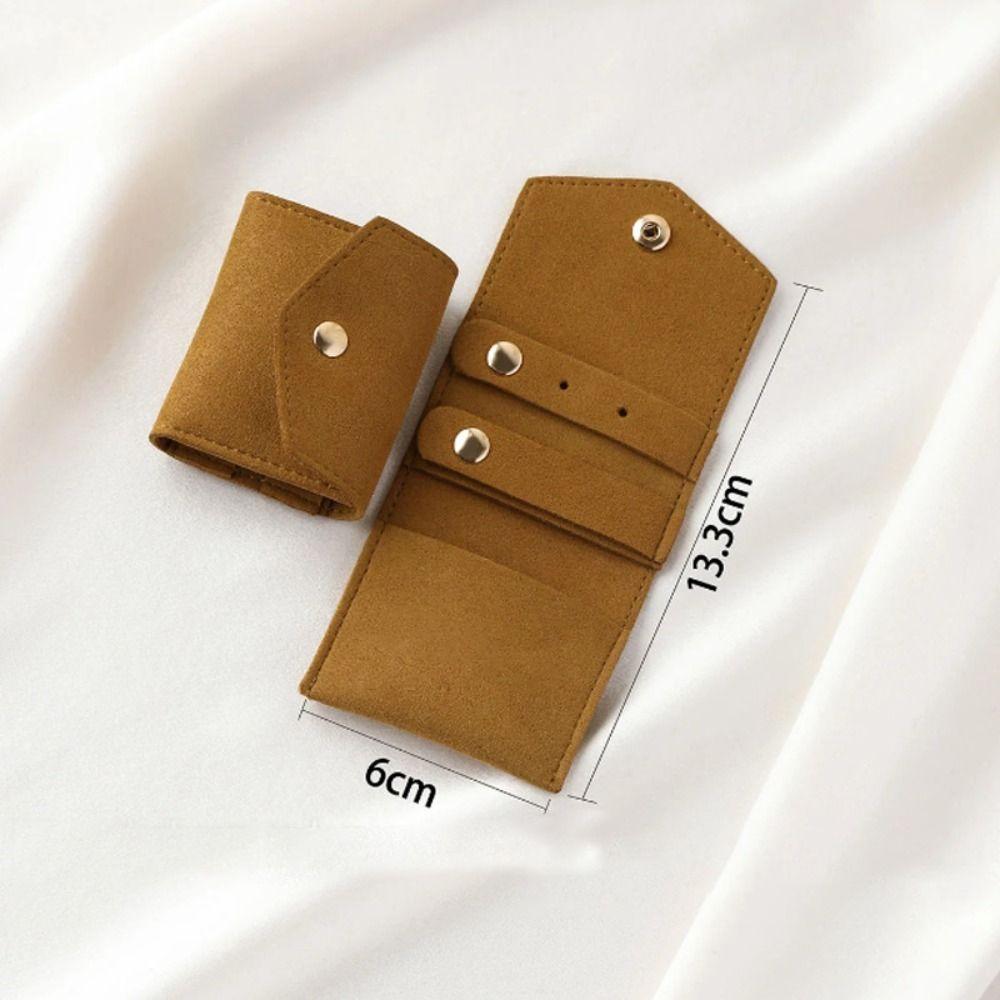 Solid Color Velvet Jewelry Display Bag Jewelry Display Earring Organizer Necklace Ring Bag  Girls