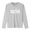 Nee Duitse Mannen Zeggen Nee Grappig Duitsland Deutschland Vintage T-shirt vintage Gewassen Casual man Unisex Ademend streetwear