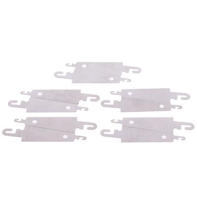10 Teil/satz Edelstahl Kreuz-Stich Threading Haken Nadel Einfädler Stich
