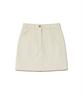 Yale Women'S Corduroy Short Skirt_Cream