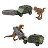 Matchbox Jurassic World Transporters Assortment Pojazd Dinozaur i Mini Pudełko Wiek Zabawki, Minifigurki, Samochody, Zestaw 8 Samochodów, Zestaw, 3+, Wielofunkcyjny,