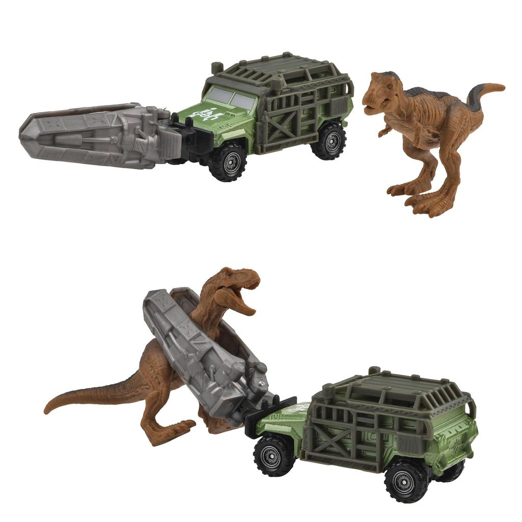 Matchbox Jurassic World Transporters Assortment Vehicle Dinosaur and Mini Box Ages Toys, Minifigures, Cars, 8-Car Set, Set, 3+, Multi-Purpose,