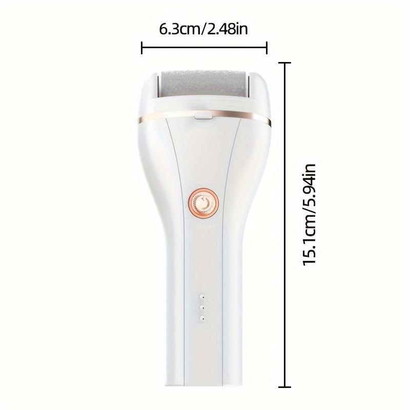 Rechargeable Electric Foot Callus Removal Kit-Portable Pedicure Tool for Dead Skin,hard cracks-Oil-free,lithium Battery USB Rechargeable Foot Device