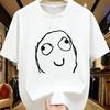 Anime Printed Women's Round Neck T-shirt Summer Casual Short-sleeved Shirt Street Fashion Women's Joker