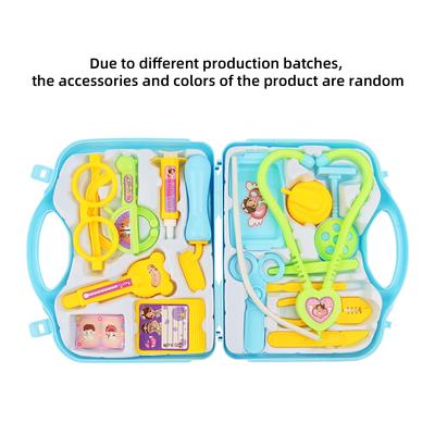 Children's Simulation Medical Tool Set Box, Home Stethoscope Thermometer and Other Medical Tools, Parent-child Interaction