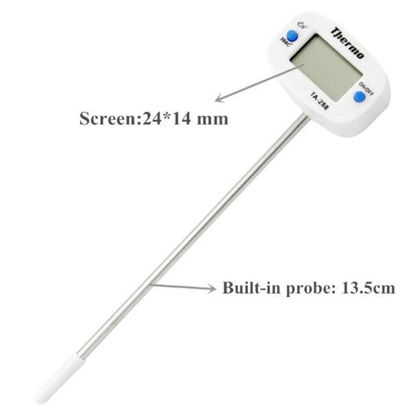 Thermometer Ta-288 Electronic with A Shortened Probe (for Distillers) Kitchen Suppli es Fermentation Home Brewing Wine Making