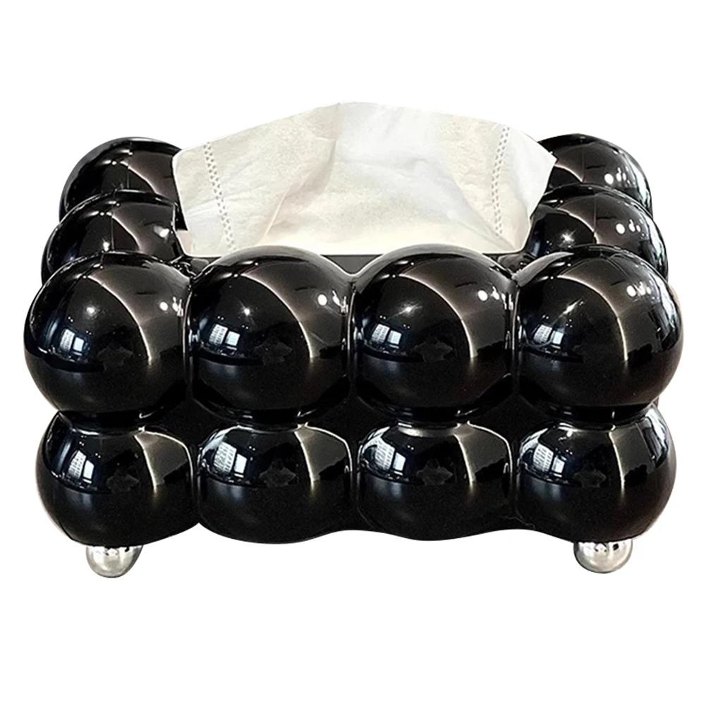 Bubble Tissue Holder Minimalist Paper Storage Box Creative Cotton Candy Tissue Cover Home Decoration