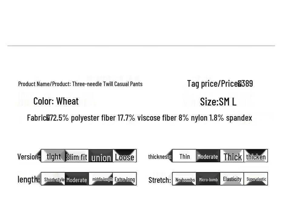 Demana Women's Tall Fit Korean Style Casual Pants