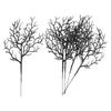 5pcs Black Artificial Plastic Tree Branch Antlers Shape Withered Branch  Halloween Day