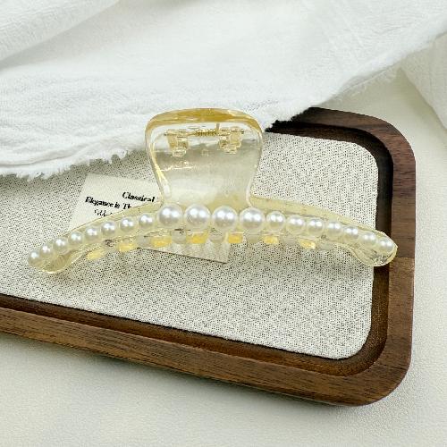 2Pcs Transparent Lace Butterflies Hair Clips for Women Cute Pearls Butterfly Hair Pins Kids Bow Barrettes Girls Hair Accessories