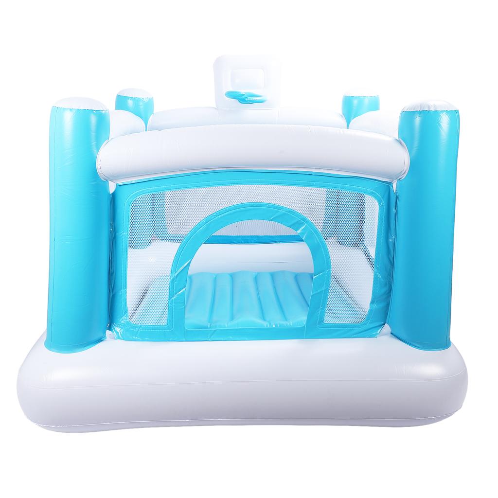 Bounce House Thickened PVC Inflatable Bouncy Castle with Detachable Mat for Indoor Outdoor