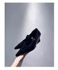 Beautiful temperament small silver high heels women's 2025 new spring special-shaped heel pointed retro wedge heel Mary Jane single shoes