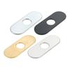 1PC Faucet Cover Plate Stainless Steel Deck Plate for Kitchen Sink Single Hole Bathroom Decorative 1-3 Hole Faucet Hole Cover