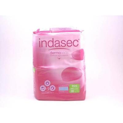Inkontinenz-Einlagen - INDAS - INDASEC MINI - 20 Stück - Leicht - Bequem und diskret