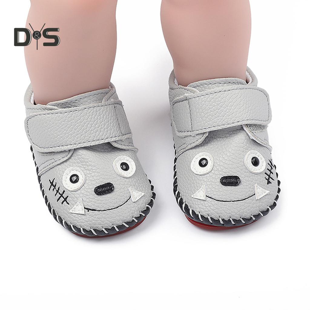 Toddler Baby Boy Girl Sneaker Anti-Slip Soft Sole Prewalker Cartoon Animal Shoes Dark Gray 13 cm Toddler Baby Boy Girl Sneaker Anti-Slip Soft Sole Prewalker Cartoon Animal Shoes Dark Gray 13 cm