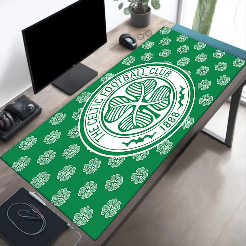 Celtic Fc Crest Design Mouse pad Mouse pad, Gaming Mouse Pad, keyboard pad, Desk Decor for computer notebook Fan Gift Birthday Gift
